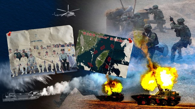 Former British intelligence officer gives this date for Chinese attack on Taiwan picture: REX/ getty